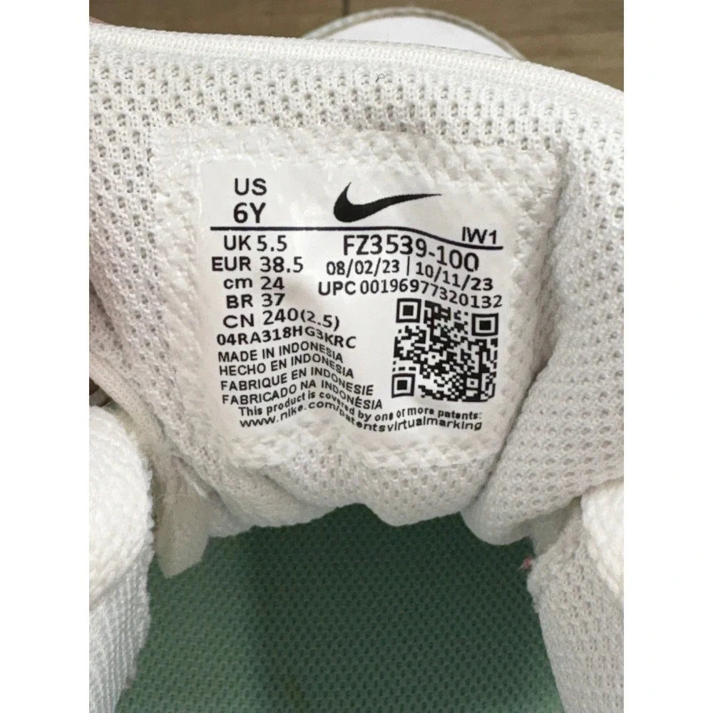 Nike Court Borough Low 2 White Mint Green‎ Sneakers Shoes Casual Size 7.5